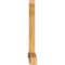 Ekena Millwork Bellingham Rough Sawn Timber Gable Bracket, Western Red Cedar, 96"W x 64"H x 6"D x 6"F, 16/12 Pitch GBW096X64X0606BEL00RWR - alternate 2